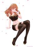  celica_(fire_emblem) chungmechanic cleavage fire_emblem heels tagme thighhighs 