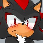  1:1 2013 anthro black_body black_fur blush eulipotyphlan fur grey_background hedgehog icon low_res male mammal red_body red_eyes red_fur root8beat shadow_the_hedgehog simple_background solo sonic_the_hedgehog_(series) 