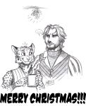  0laffson 2019 anthro cheetah clothed clothing digital_media_(artwork) duo felid feline human male mammal 