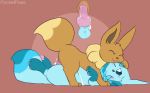  2019 2d_animation animated blue_body blue_fur blush bodily_fluids clitoris cum cum_in_pussy cum_inside duo eevee eeveelution ejaculation female female_on_top female_penetrated feral feral_on_feral frame_by_frame fur genital_fluids glaceon happy happy_sex hybrid knot lying male male/female male_penetrating male_penetrating_female nintendo on_back on_top orgasm penetration penis pocketpaws pok&eacute;mon pok&eacute;mon_(species) pussy reverse_missionary_position sex shiver_(shivereevee) submissive submissive_male vaginal vaginal_penetration video_games 