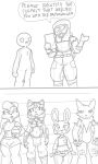  basketball canid canine clothing comic digimon digimon_(species) disney female fox hazmat_suit judy_hopps krystal lagomorph leporid loincloth lola_bunny looney_tunes mammal mugshot nintendo owo pathowogen rabbit renamon sketch space_jam star_fox stormwolfbaron video_games warner_brothers zootopia 