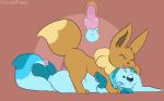 2019 2d_animation animated blue_body blue_fur blush bodily_fluids clitoris duo eevee eeveelution ejaculation female female_on_top female_penetrated feral feral_on_feral frame_by_frame fur genital_fluids glaceon happy happy_sex hybrid knot lying male male/female male_penetrating male_penetrating_female nintendo on_back on_top orgasm penetration penis pocketpaws pok&eacute;mon pok&eacute;mon_(species) pussy pussy_juice reverse_missionary_position sex shiver_(shivereevee) simple_background submissive submissive_male vaginal vaginal_penetration video_games 