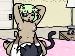  breasts cervid cowgirl_(disambiguation) domestic_cat felid feline felis mammal sex 