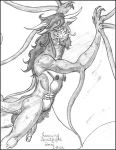  2002 anthro balls barbel_(anatomy) beard borni dragon facial_hair fangs flesh_whiskers hair horn humanoid_penis long_hair looking_at_viewer membrane_(anatomy) membranous_wings nipples nude penis pubes scalie solo wings 