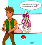  brock chansey nurse_joy pokemon saiyaman 