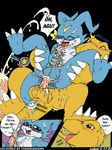  ! &lt;3 ... 2001 3_fingers 3_toes :d agumon anime anus balls black_background blue_skin blush butt chadwardenn cicumcised claws comic cum cum_everywhere cum_in_ass cum_in_mouth cum_inside cum_on_balls cum_on_butt cum_on_face cum_on_floor cum_on_leg cum_on_penis cum_on_stomach cum_on_tail cum_on_tongue cum_string cumshot cute dialog digimon dinosaur dragon drooling english_text erection eyes_closed gay grasp green_eyes happy holding horn lizard looking_back lying male messy moan muscles on_top open_mouth orange_skin orgasm pecs penetration penis pink_eyes plain_background raised_arm raised_leg reptile saliva scalie sharp_teeth smile sobek_(artist) spread_legs spreading squint sweat teeth text tongue tongue_out veemon vein young 