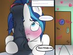  &lt;3 animal_genitalia animal_penis anthro ask_blog ask_bottom_armor blush equid equine_penis friendship_is_magic hi_res horn lefthighkick male mammal my_little_pony penis shining_armor_(mlp) unicorn 