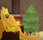  christmas christmas_tree detailled_background dragon gift holidays tagme tree vagoncho 