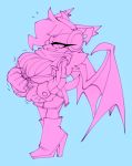  big_breasts bigdad breasts chiropteran clothed clothing earmuffs female footwear fully_clothed gloves hair hair_over_eye handwear high_heeled_boots high_heels jacket mammal monochrome one_eye_obstructed rouge_the_bat shoes solo sonic_the_hedgehog_(series) struggling topwear wings 