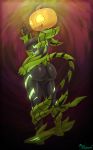  2019 absurd_res big_butt biped breasts butt city_of_heroes female flora_fauna food food_creature food_humanoid fruit fruit_humanoid halloween hi_res holidays huge_butt humanoid living_fruit looking_at_viewer looking_back miso_souperstar not_furry plant plant_humanoid pumpkin_head signature solo standing video_games 
