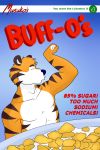  2018 ^_^ abs anthro biceps big_muscles blue_nose bowl brown_body brown_fur cereal clothed clothing digital_media_(artwork) english_text eyes_closed felid flexing food fur gesture hair happy humor male mammal milk muscular musuko42 orange_body orange_fur pantherine pun short_hair simple_background smile stripes text thumbs_up tiger topless white_body white_fur 