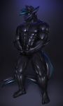  animate_inanimate anthro archy- fish living_rubber male marine masturbation multi_penis nude penis plantigrade rubber shark solo standing 