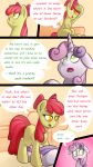  anon_1515 apple_bloom_(mlp) comic dialogue duo equid female feral friendship_is_magic horn mammal my_little_pony sweetie_belle_(mlp) unicorn young 