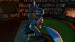  16:9 2019 3d_(artwork) 4k absurd_res anthro blue_body blue_fur blue_hair breasts canid canine canis clothed clothing digital_media_(artwork) duo fan_character female fox fur hair hi_res krystal male mammal nintendo open_mouth smallking smile source_filmmaker star_fox video_games 