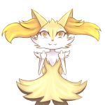  &lt;3 1:1 2017 3_fingers alpha_channel anthro biped black_body black_fur braixen canid canine cute_fangs digital_media_(artwork) eyebrows eyelashes fangs female fingers fur gesture heart_nose hi_res inner_ear_fluff mammal middle_finger nintendo orange_body orange_eyes orange_fur pok&eacute;mon pok&eacute;mon_(species) portrait reaction_image simple_background solo standing three-quarter_portrait transparent_background tuft unknownlifeform video_games white_body white_fur yellow_body yellow_fur 