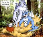  digimon exveemon tagme wargreymon weregarurumon 