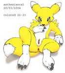  asthexiancal digimon renamon tagme 