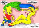  bart_simpson comic gallienus marge_simpson the_simpsons 