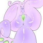  antennae_(anatomy) anthro anus breasts dragon female goodra green_eyes green_pussy hi_res napdust nintendo nude open_mouth pok&eacute;mon pok&eacute;mon_(species) presenting pussy solo spread_legs spreading video_games wide_hips 