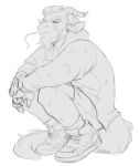  2020 anthro clothed clothing crouching digital_media_(artwork) dragon kyrosh male sneakers solo 