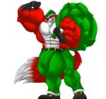  balls belt big_balls big_muscles bulge canid canine christmas clothed clothing flexing fox hat headgear headwear holidays huge_balls huge_muscles hyper hyper_balls hyper_bulge hyper_muscles hyper_penis male mammal muscular penis sachiel_666 santa&#039;s_bag santa_hat simple_background tanilys_(character) topless white_background 