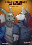  2019 abaddon absurd_res anthro anthrofied black_body black_fur clothed clothing comic cover cover_page digital_media_(artwork) duo eeveelution english_text fur grey_body grey_fur half-closed_eyes hi_res looking_at_viewer looking_back lucario male male/male muscular narrowed_eyes nintendo pok&eacute;mon pok&eacute;mon_(species) pok&eacute;morph shaesullivan_(artist) smile text umbreon video_games wepawet zourik 