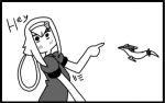  ambiguous_gender animated anonyorb clothing dreepy duo gesture hex_maniac human low_res luna_joy mammal nintendo pointing pok&eacute;mon pok&eacute;mon_(species) video_games 