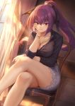  cleavage fate/grand_order mashu_(003) scathach_skadi tagme 