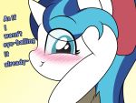  ask_bottom_armor dialogue equid friendship_is_magic horn lefthighkick mammal my_little_pony shining_armor_(mlp) solo unicorn 