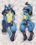  anthro breasts canid canine dakimakura_design female hi_res looking_at_viewer lucario mammal navel nintendo pok&eacute;mon pok&eacute;mon_(species) presenting presenting_pussy pussy seraziel solo spread_pussy spreading video_games 