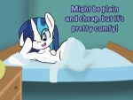  anthro ask_bottom_armor bed dialogue equid friendship_is_magic furniture girly horn lefthighkick male mammal my_little_pony nude shining_armor_(mlp) thick_thighs unicorn 