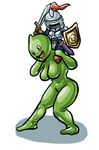  dragon_quest rule_63 slime_knight tagme 