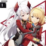  azur_lane disc_cover prince_of_wales_(azur_lane) prinz_eugen_(azur_lane) tagme 