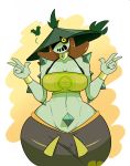  &lt;3 breasts cacturne female flora_fauna humanoid midriff nintendo plant pok&eacute;mon pok&eacute;mon_(species) solo thegentlebro video_games 