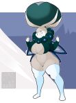  anthro big_breasts breasts calyrex featureless_crotch female legendary_pok&eacute;mon mklancer00 nintendo pok&eacute;mon pok&eacute;mon_(species) thick_thighs video_games 