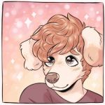  1:1 animated anthro canid canine canis domestic_dog ear_piercing facial_piercing girly low_res male mammal nik_(soft--dogs) nose_piercing piercing soft--dogs 