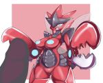  anthro anthrofied arthropod arthropod_abdomen ayzcube big_breasts blush breasts duo erection female insect insect_wings male mega_evolution mega_scizor nintendo nipples nude penis pok&eacute;mon pok&eacute;mon_(species) pussy simple_background video_games white_background wings 