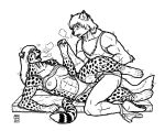  2019 abs anthro anthro_on_anthro anthro_penetrated anthro_penetrating anthro_penetrating_anthro areola arm_tuft blush bodily_fluids breasts breath canid canine canis cheetah chest_tuft clothed clothing clothing_aside duo elbow_tufts feet felid feline female female_penetrated fur fur_tuft genital_fluids hair hand_holding lying male male/female male_penetrating male_penetrating_female mammal megawolf77 muscular muscular_female nipples on_side open_mouth panties panties_aside penetration pussy_juice raised_clothing raised_leg raised_shirt simple_background small_breasts soles spots spotted_body spotted_fur teeth tongue tuft underwear underwear_around_one_leg underwear_aside vaginal vaginal_penetration white_background wolf 
