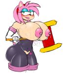  amy_rose areola big_breasts bodily_fluids breasts cocothezebra hi_res huge_breasts lactating nipples rouge_the_bat slim_thick sonic_the_hedgehog_(series) 