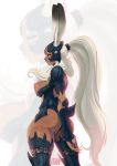  animal_humanoid armor big_breasts breasts camel_toe dark_skin female final_fantasy final_fantasy_xii fran hair hi_res humanoid lagomorph lagomorph_humanoid leporid_humanoid looking_at_viewer mammal mammal_humanoid nipples pussy rabbit_humanoid side_view square_enix thick_thighs tovio_rogers video_games viera white_hair 