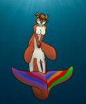  alynna antennae_(anatomy) breasts canid canine cetacean delphinoid fairy female fin fox hayaikawakitsune invalid_tag mammal marine merfur oceanic_dolphin orca pussy rainbow taur toothed_whale 