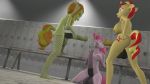  16:9 3d_(artwork) adagio_dazzle_(eg) animal_genitalia animal_penis anthro balls bathroom blonde_hair bodily_fluids butt cum cutie_mark digital_media_(artwork) duo equestria_girls equid equine equine_penis eyebrows eyelashes eyes_closed eyeshadow fellatio friendship_is_magic genital_fluids genitals green_eyes gynomorph gynomorph/gynomorph hair horn horse intersex intersex/intersex light looking_pleasured makeup mammal medial_ring mr.tektite my_little_pony open_mouth oral penile penis pony sex sitting source_filmmaker sunset_shimmer_(eg) tile unicorn 