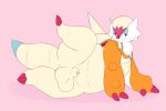  animal_genitalia anojaa anus avoid_posting balls belly big_balls blush chesnaught claws cloverleaf_tarragon genitals male nintendo overweight overweight_male penis penis_tip pink_background pok&eacute;mon pok&eacute;mon_(species) presenting red_claws sheath simple_background solo spread_legs spreading video_games 