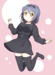  dress furutani_himawari skirt_lift tagme thighhighs yuru_yuri 