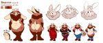  beatrice_(jackalope) bedroom_eyes bracelet bsdm_suit clothing digitigrade earpiece female handbag horn jackalope jewelry lagomorph mammal model_sheet narrowed_eyes nude overweight seductive simple_background stupidshepherd sweatshirt white_background 