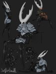  5_fingers animal_genitalia anthro armor arthropod black_body bodily_fluids boxers_(clothing) cloak clothed clothing cum digital_media_(artwork) erection featureless fingers genital_fluids genital_slit genitals hi_res hollow_knight infection internal_balls internal_testicles looking_at_viewer male mature_male penis penis_tentacles pure_vessel simple_background sketch slit solo sulfur_snail_(artist) tentacles the_hollow_knight topless underwear unusual_genitalia unusual_penis vessel vessel_(species) video_games 
