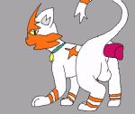  a_cat_is_fine_too anal anal_penetration animated balls collar delta&#039;s_art felid feral feral_penetrated genitals looking_back male male/male mammal nintendo penetration pok&eacute;mon pok&eacute;mon_(species) shiny_pok&eacute;mon simple_background solo torracat video_games 
