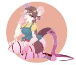  2020 anthro brown_body brown_fur brown_hair clothed clothing diaper female fingers fur hair long_socks looking_at_viewer mammal murid murine rat red_eyes rodent seamen simple_background sneakers tired 