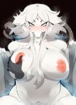  &lt;3 2020 anthro big_breasts blush breasts canid canine canis female fur hair helga_(world_flipper) hi_res kemono kouseki0024 looking_at_viewer male male/female mammal nipples nude sex solo video_games white_body world_flipper 