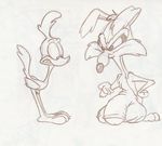  looney_tunes roadrunner tagme wile_e_coyote 